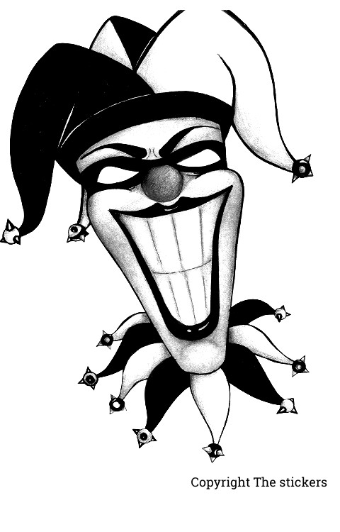 joker mask stickers,stickers,the stickers,Joker,Joker  stickers,bike stickers,mahakal bike stickers,mobile stickers